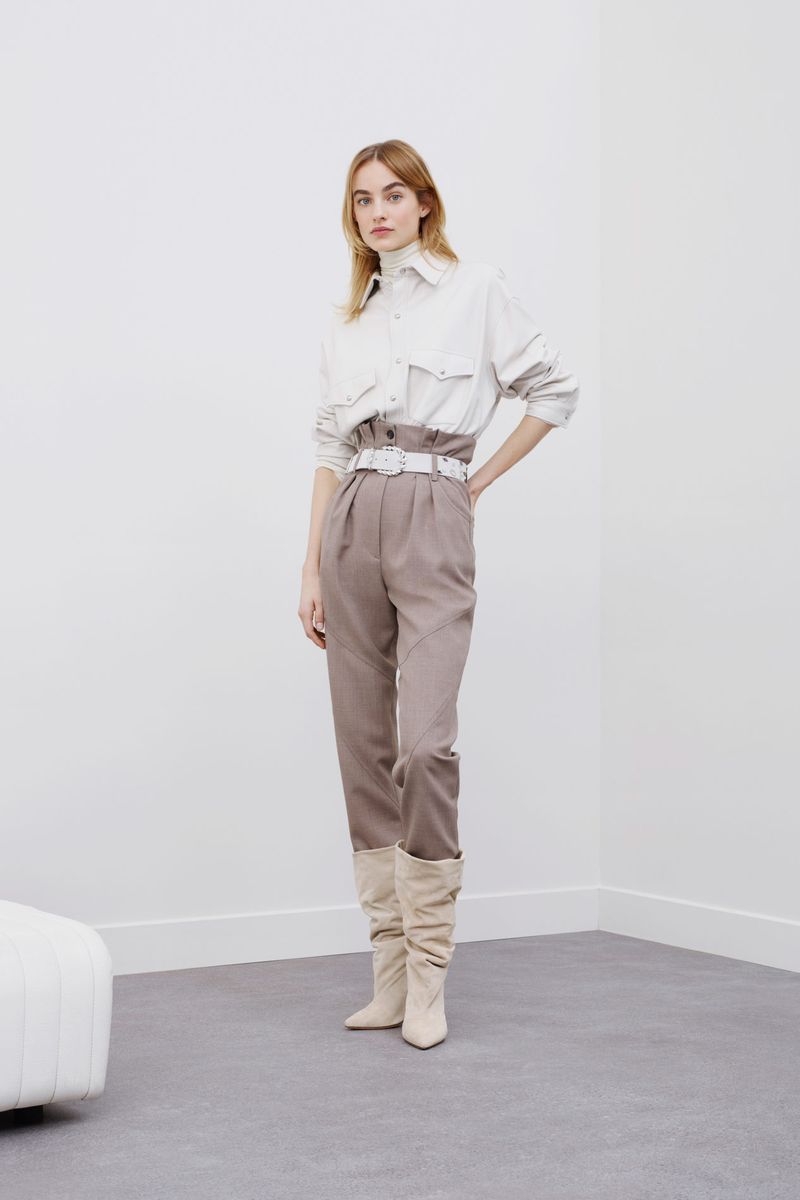 Модные брюки слаксы из коллекции осень-зима 2020-2021 IRO