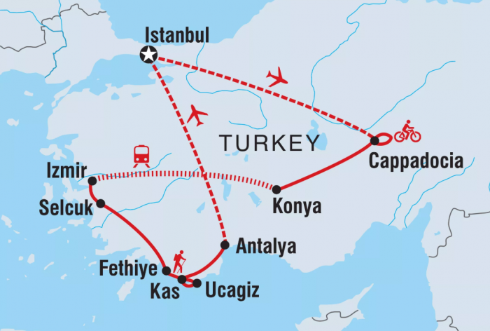 Как добраться из Стамбула в Каппадокию