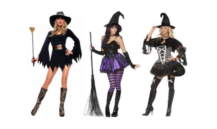 костюмы ведьмы на хэллоуин