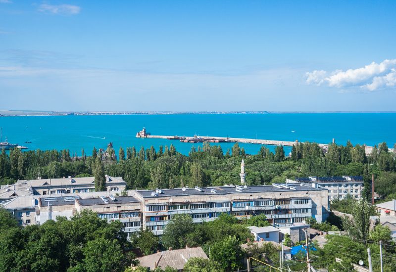 Феодосия полуостров Крым - отличное место для отпуска