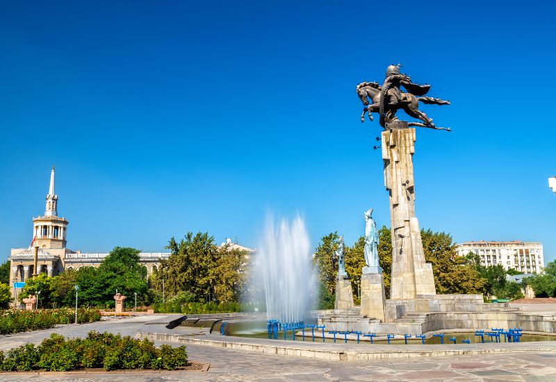 Столица Кыргызстана город Бишкек