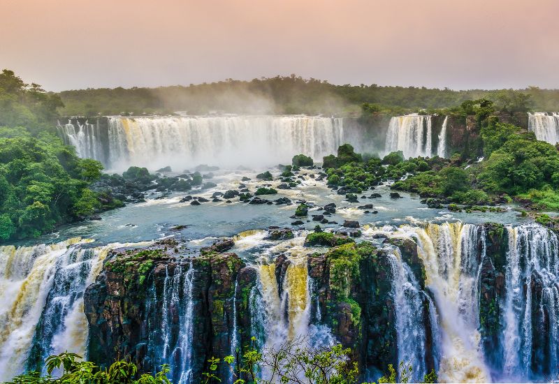 Водопады в Бразилии