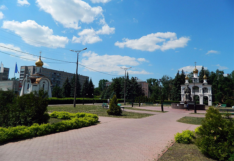 Центральная площадь Тольятти