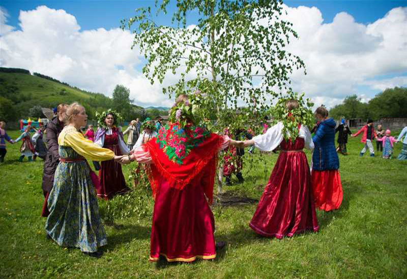 Троицкие гулянья на Алтае фольклорный фестиваль