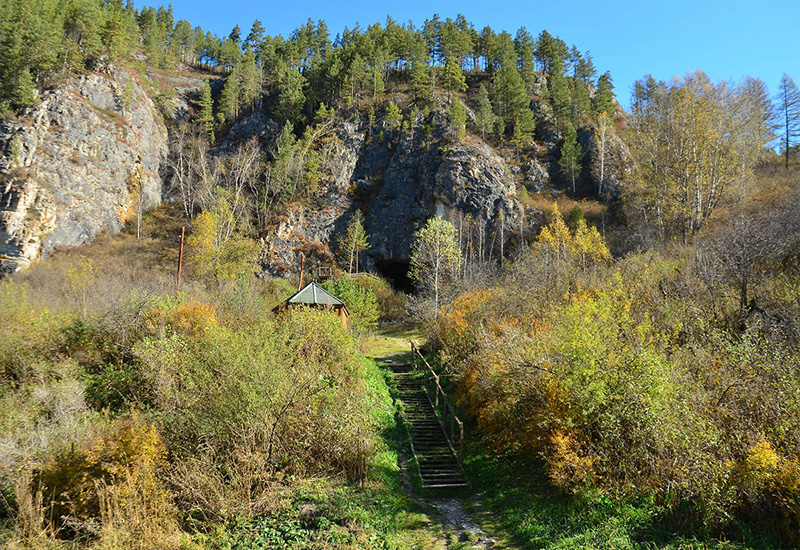 Алтайский край Денисова пещера