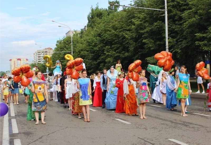 Мероприятия в честь дня города Новокузнецк
