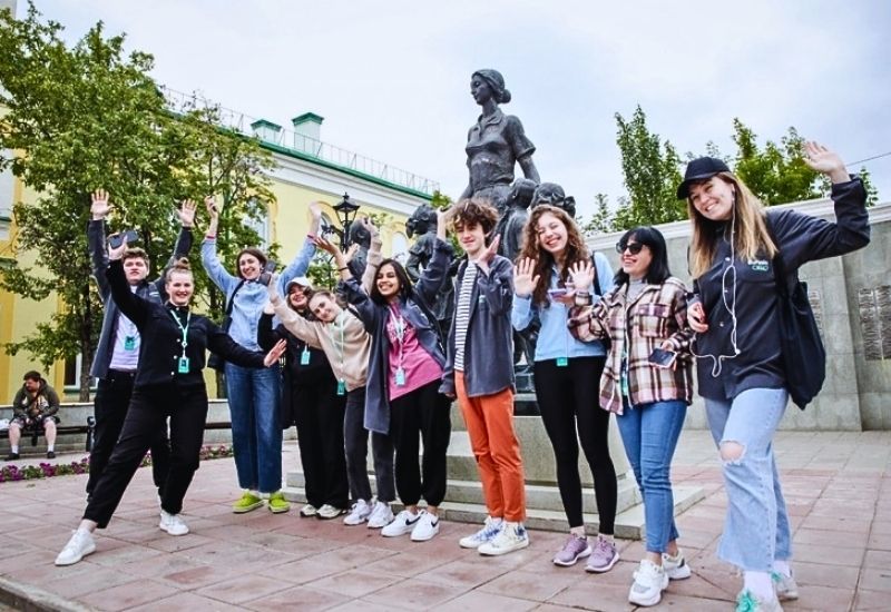 Празднование дня молодежи в Оренбурге