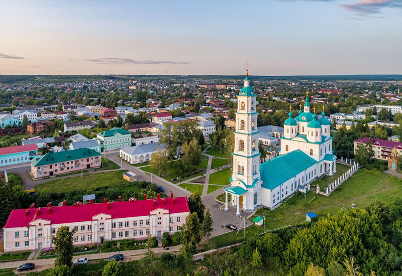 Город Елабуга в Татарстане