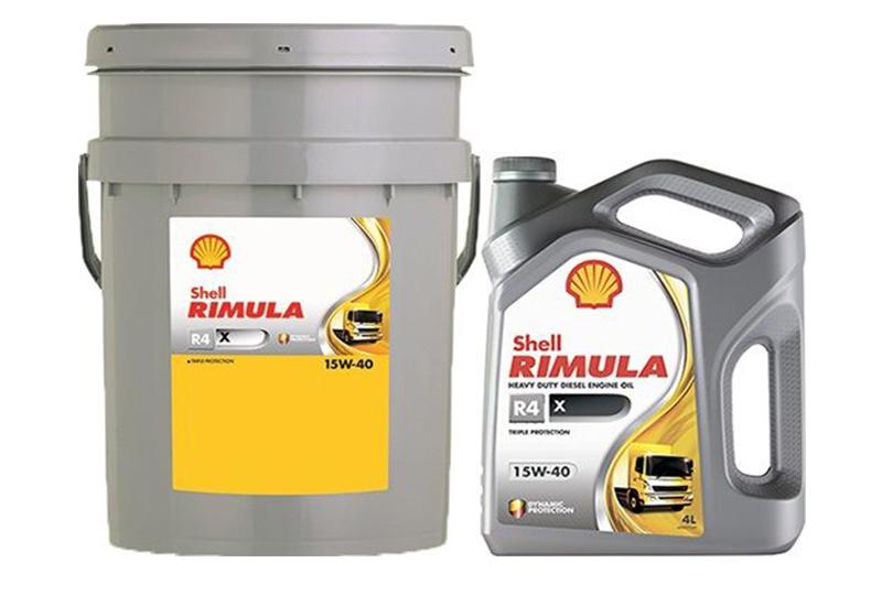 SHELL Rimula R4 X 15W-40 моторное масло