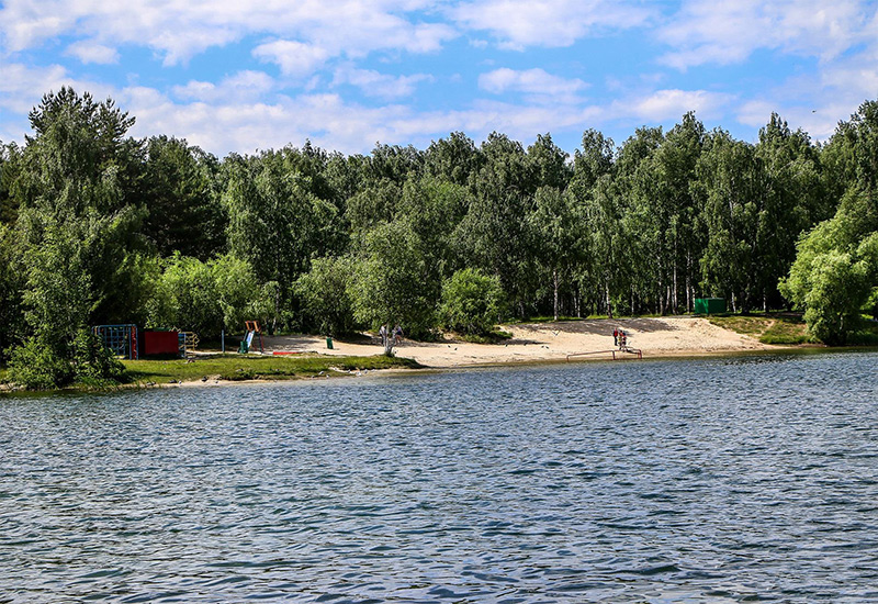 Светлоярское озеро пляж в Нижнем Новгороде