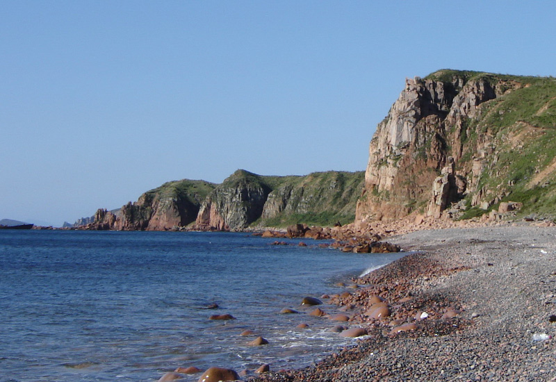 Остров Рейнеке дикие пляжи Владивостока