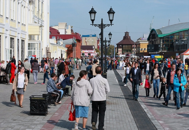 Мало-Тобольская улица в Барнауле