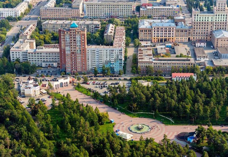 ЦПКиО в Челябинске 