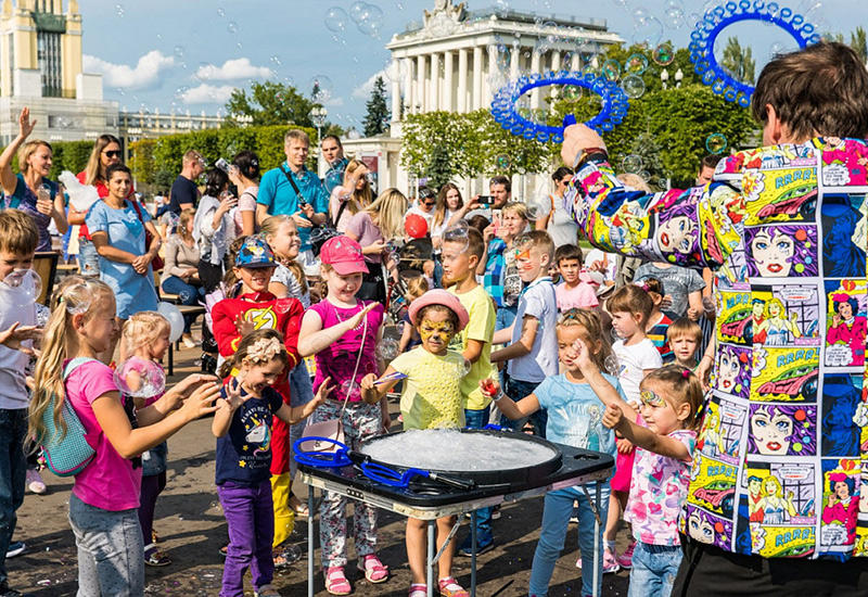 Детские мероприятия на день города в Москве