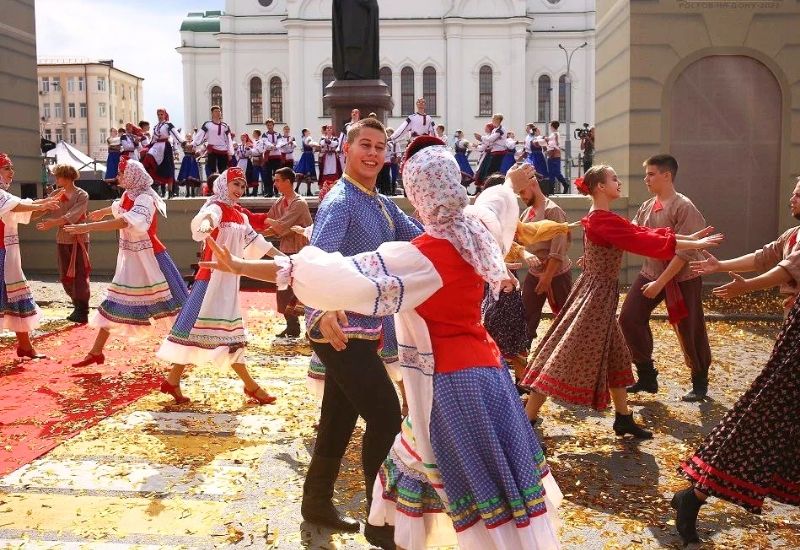 Празднование дня города Ростов-на-Дону