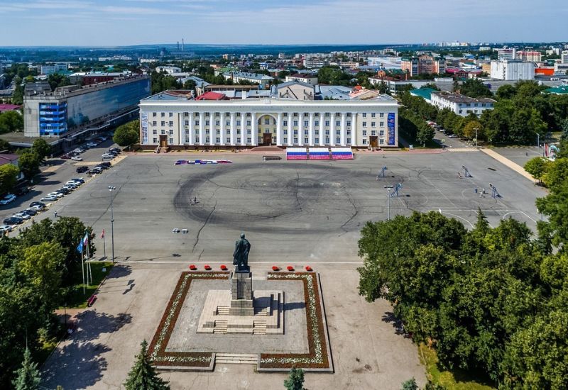Соборная площадь Ульяновск