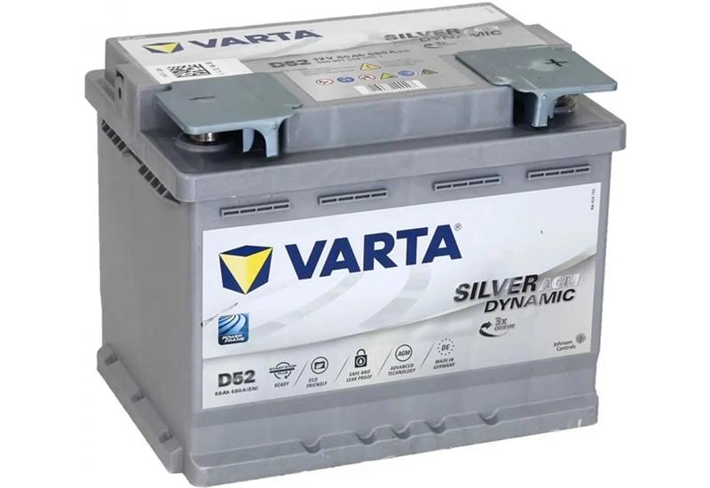 Varta Silver Dynamic AGM один из лучших аккумуляторов 