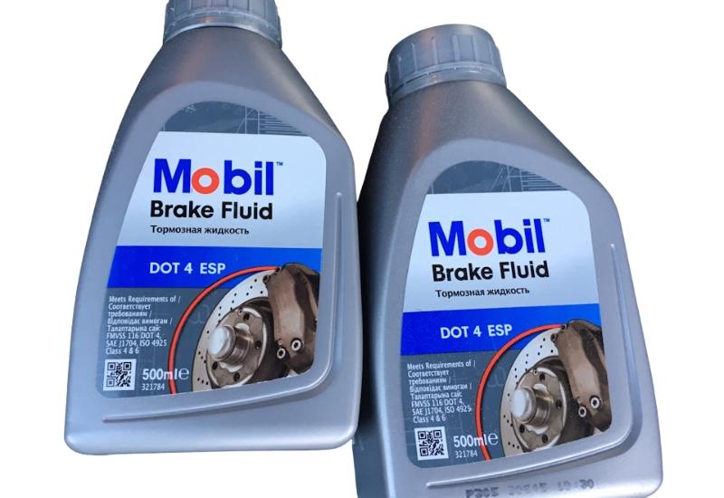 тормозная жидкость MOBIL Brake Fluid DOT 4