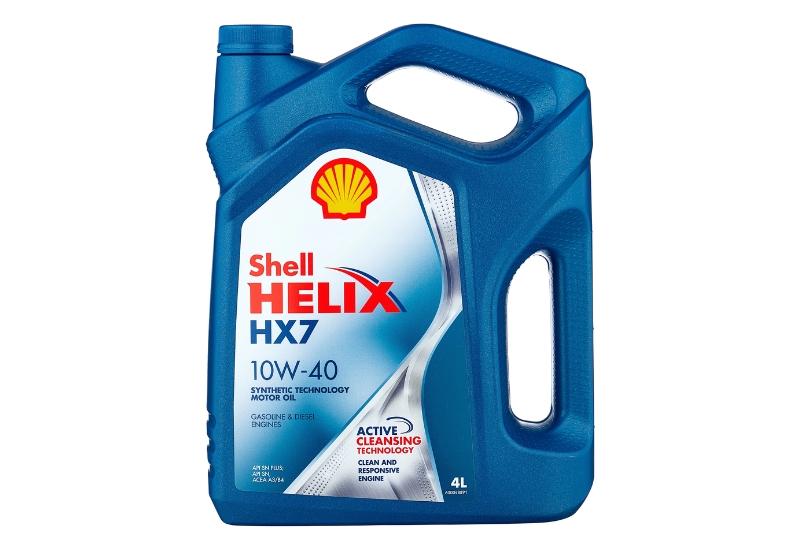 моторное масло SHELL Helix HX7 10W-40 